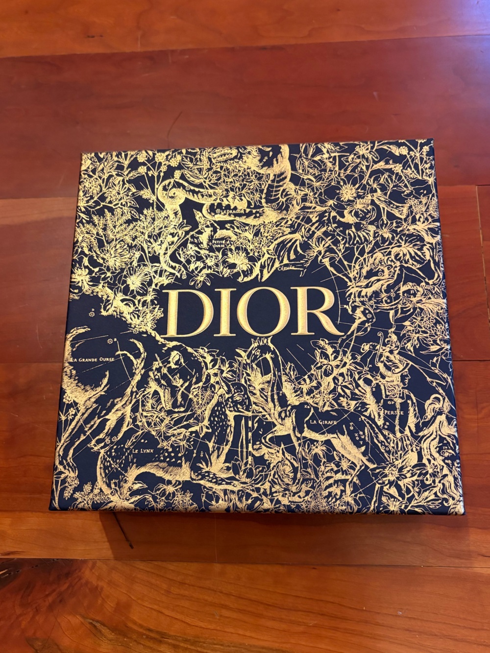 Dior Gold Botanical Decorative Box